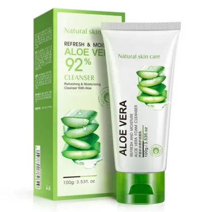 OEM/ODM Aloe Vera Repairing Whitening Face Wash