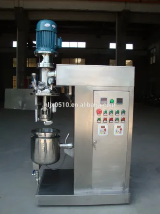 skin care products lab mixing machine