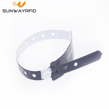 Waterproof PVC Hospital Id Tag Rfid Medical Bracelet
