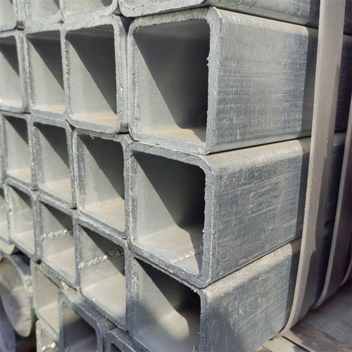 hollow section square galvanized steel tube for construction