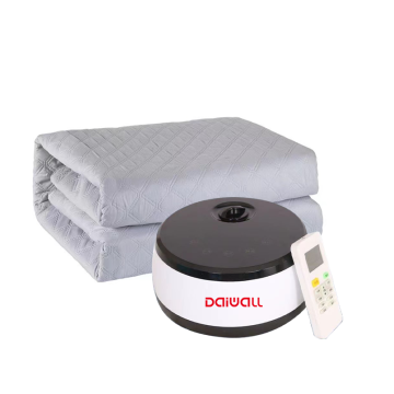 2024 Nuova coperta elettrica domestica con controllo manuale remoto, risparmio energetico da 500 W, elemento di riscaldamento dell'acqua sicura, plug USA
