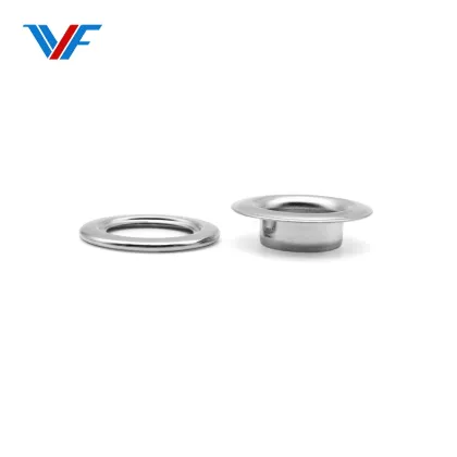 Custom Aluminum Grass Iron Metal Eyelets for File Garment