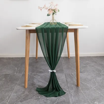 Chiffon Table Runners for Wedding and Event Décor