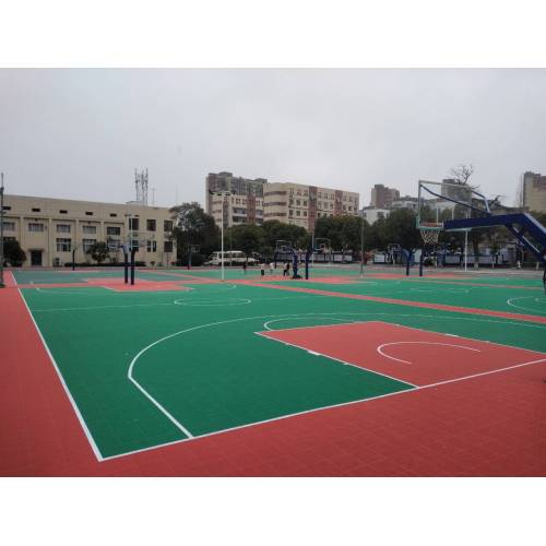 Anti-fade pp plastic hollow interlocking tiles