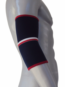 Qh-0053 Colorful Strip Elbow Support