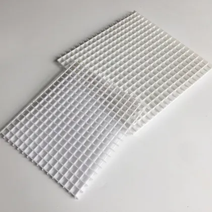 Air plastic egg crate ceiling sheet grille