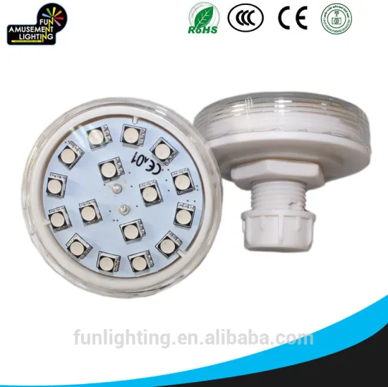 Ferris wheel lightpre-programmed CE e14 5050smd rgb auto running E14 ac24v IP65 60mm pixel light for amusement