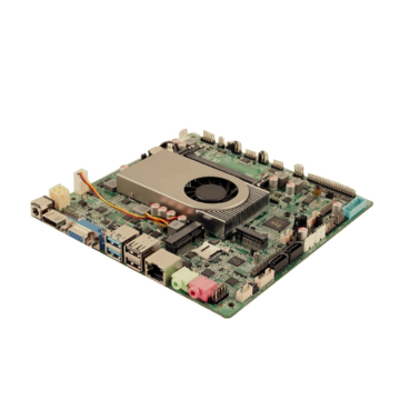 17x17CM 12V Mini PC with Intel Core i5 7360U Processor: Comprehensive Specifications including DDR4L Memory, mSATA & M.2 Storage, USB & Mini PCIE Connectivity, and WiFi & 6 COM Ports