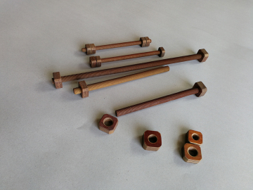 Phenolic Cotton Cloth Rod and Nuts
