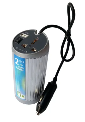 150W Car Power Inverter with Air Purifier Oxygen Bar