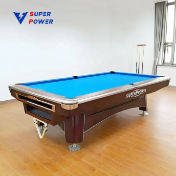 Professional Billiards Manufacturer Offering High-Quality 9ft Leisure Pool Table for Entertainment