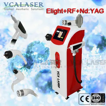 Newest!!! Multifunction equipment Elight rf Nd:YAG