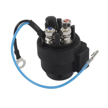 Starter Solenoid Power Trim and Tilt Relay Switch Replacement for Specific Models (6E5-8195A-01-00, 6E5-8195B-01, 6E5-8195C-01-00, 6E5-81950-00-0)