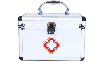 Home Office ALuminium Frame Medicine Cabinet First Aid Kit
