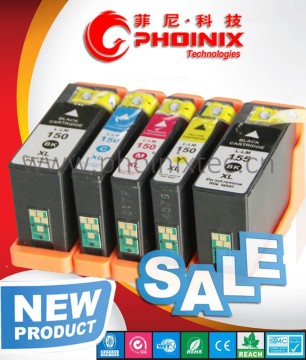 Compatible 155XL BK, 150XL Printing inkjet cartridge for LM S315/S415/S515/Pro715/Pro915