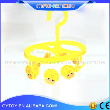 new design kids cutlery promotion Christmas gift plastic hanger , rubber penis kids coat rack plastic hanger