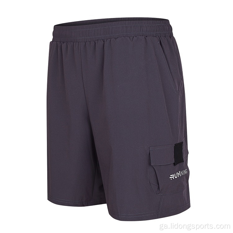 Pants cispheile mórdhíola cispheile na bhfear shorts na bhfear shorts spóirt shorts d&#39;fhir