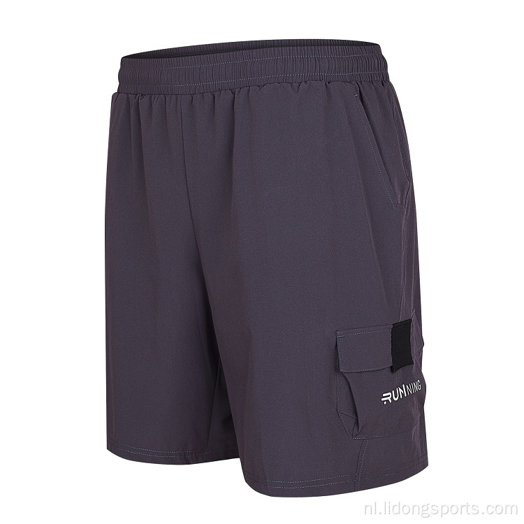 Wholesale zomer basketbal broek heren shorts training pants sport shorts voor mannen