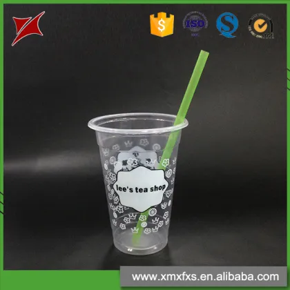 Cool beverage blister printed disposable food packaging plastic cup