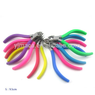 Popular Sale professional manicure tools plastic colorful handle nail cuticle nippers