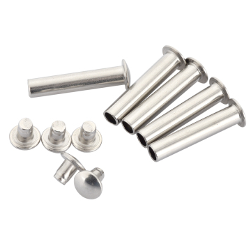Customized Cheap Leather and Bags 304 Stainless Steel Brass Rivets