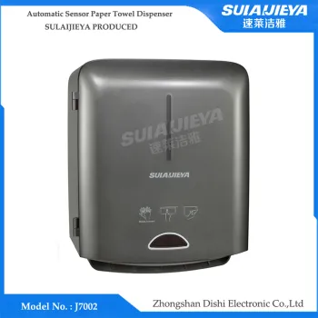 fully automatic wall mounted plastic paper towel dispenser for washroom