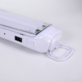 Mango recargable luz de emergencia portátil para uso doméstico