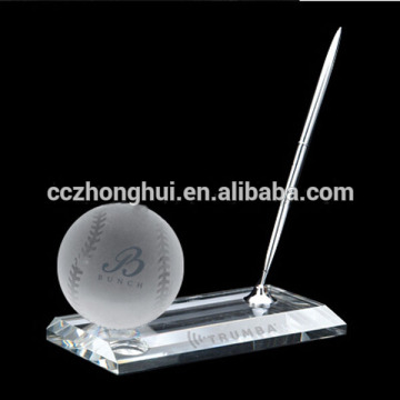 customized new design crystal office desk set stationery