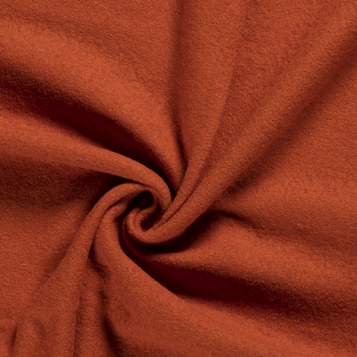 Knitted 100% boiled wool fabric