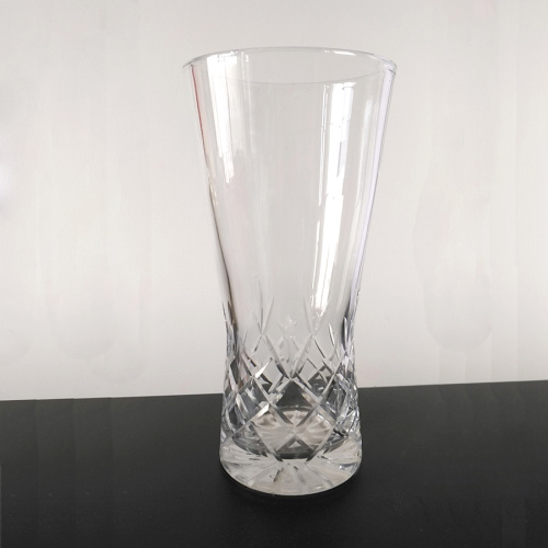 Vase en verre de cear habituel en gros pour la fleur