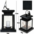 Lanterne suspendue à suspension solaire Light Light Outdoor Decoratiion