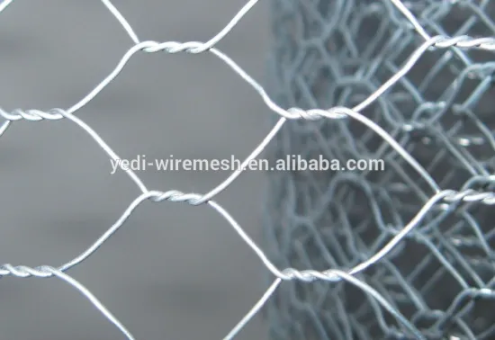 green coated Hexagonal chicken wire mesh fence