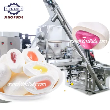 Continuous Aerated Heart-Shaped Jelly Filling and Marshmallow Ball Making Machine