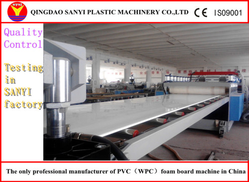 WPC Plastic Extruder/Plastic Foaming Board Making Machine