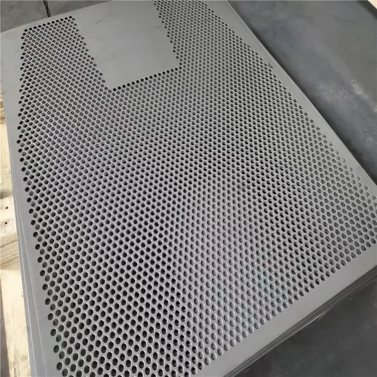 Custom Made Hole Diameter Stainless Steel 304 316 316L Decorative Punching Mesh