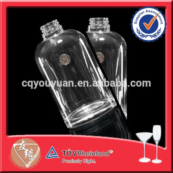 Super Flint Cylinder Perfume Bottle 350ML Perfume Glass Bottle Exclusive