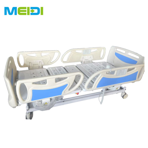 Electric 5 Function Patient Adjustable ICU Hospital Beds