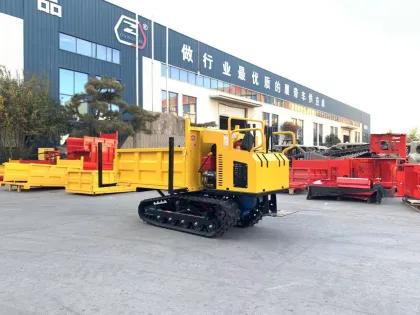 1.5T Yellow Tracked Vehicle for Smooth Orchard Mobility