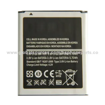 100% Tested Li-ion Battery for Samsung i8160, s7562, Good-quality, Good Appearance