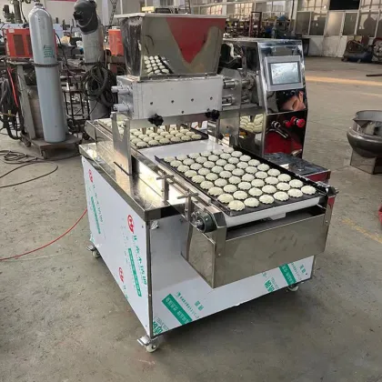 Vietnam Cream Egg Cookies Production Line Machine