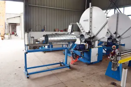 Automatic Spiral Air Duct Machine for Stainless Steel Tin Sheet Air Duct Equipment