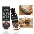 Sevich 100ml Beard Wash for Men Beard Shampoo Mustache Wash Moisturizing Smoothing Gentlemen Beard Care