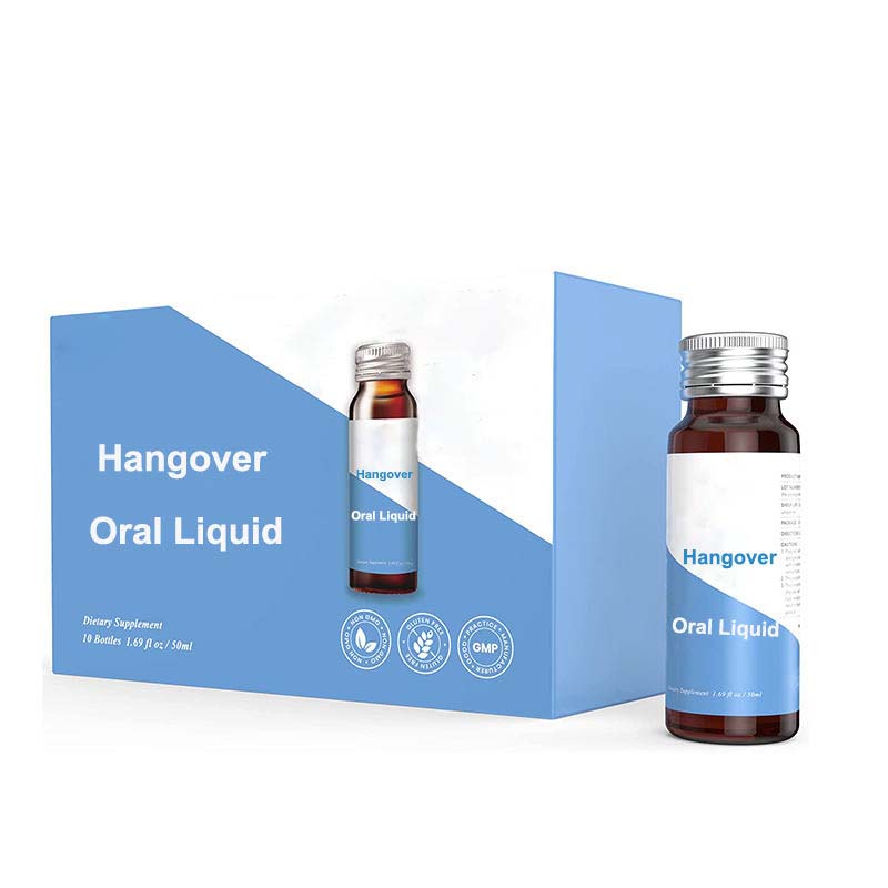 OEM ODM Best Anti-Alcoholic Herbal Extract Oral liquid Vegan Milk thistle Hangover oral liquid