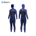 Seaskin Men Neoprene Chest Hooded Wetsuit เต็มรูปแบบ