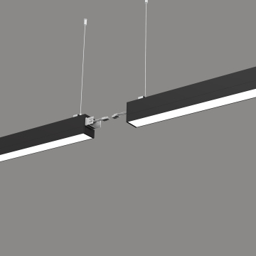 9W+21W LED Linear Pendant Light with 120 Degree Beam Angle for Office Ceiling, 900mm, 4000K/5000K/6000K