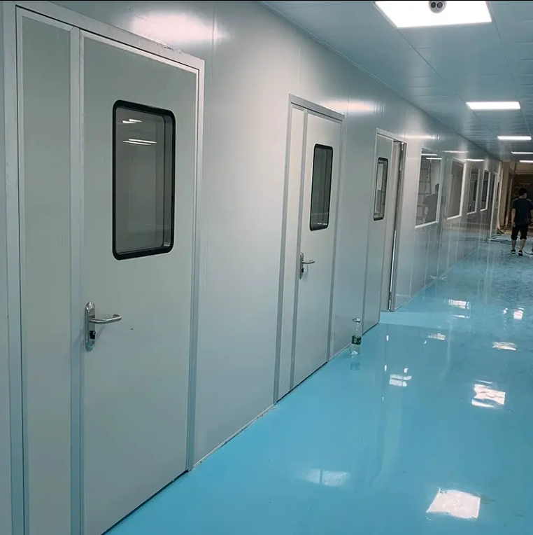 ประตูเหล็กเดียว Sanitary single steel door
