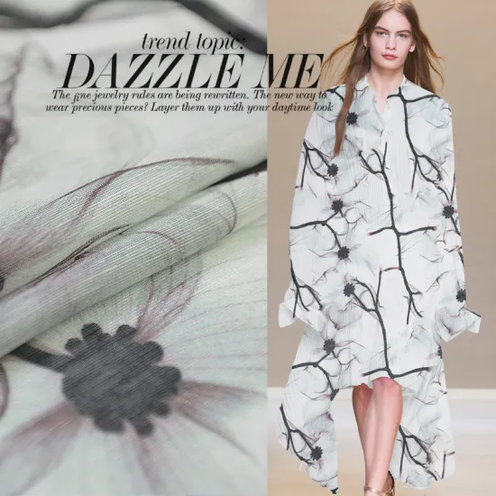 100cm*140cm Slub Flax Silk Fabric Summer Dress Gown Material Natural