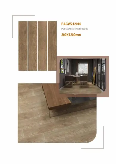 Parcos Glazed porcelain wooden flooring tiles