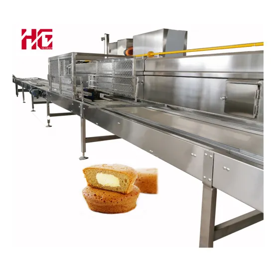 Automatic Cake Production Line: Cupcake Processing Machinery & Cup Cake Muffin Making Machine