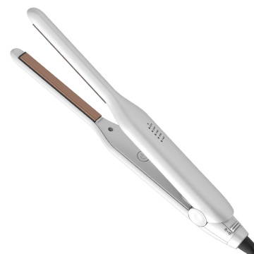 Pencil Mini Salon Professional Pixie Short Tourmaline Flat Iron 450 LED LCD Display Ceramic Hair Straightener for Men